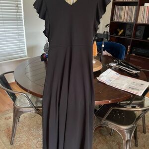 Elegant Black Stretchy Dress